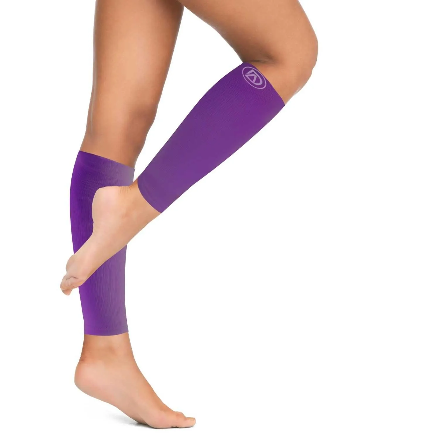 WIDE Calf Compression Sleeves 20-30 mmHg | Plus Size by Dominion Active (1 Pair)