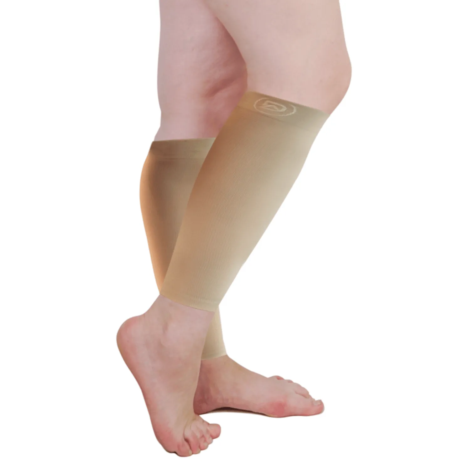 WIDE Calf Compression Sleeves 20-30 mmHg | Plus Size by Dominion Active (1 Pair)