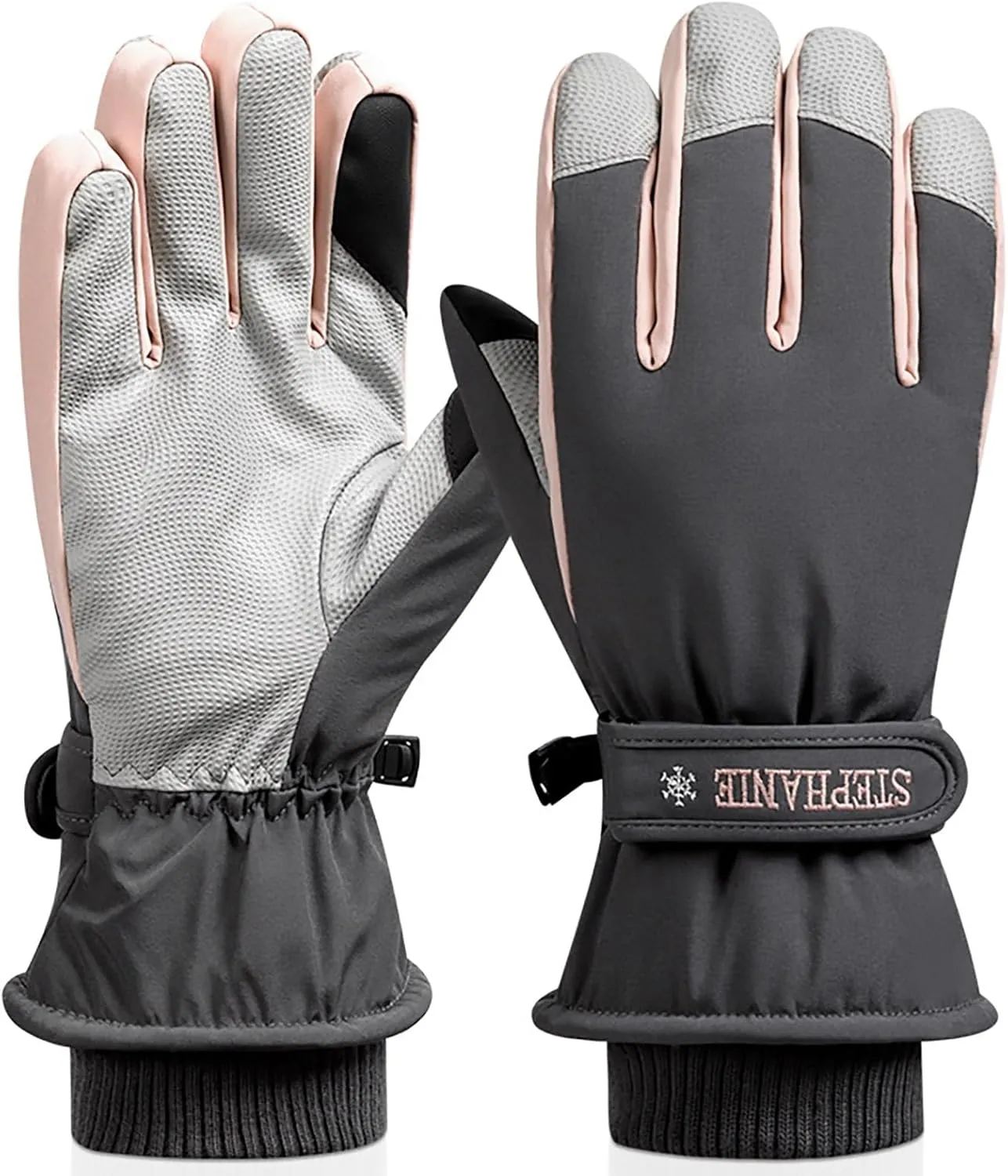 Windproof Winter Gloves for Men Women Breathable Thermal Glove Touchscreen Cold Weather Mittens Snow Gloves