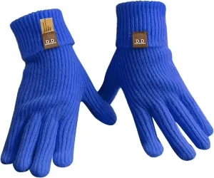 Winter Ski Mittens Men Women Adult Snow Suede Mitten for Cold Weather Windproof Glove Snowboarding Skiing Gloves