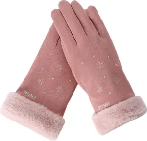 Winter Women Ski Mittens Windproof Touchscreen Snow Anti Slip Warm Windproof Snowboard Glove Mens Gloves