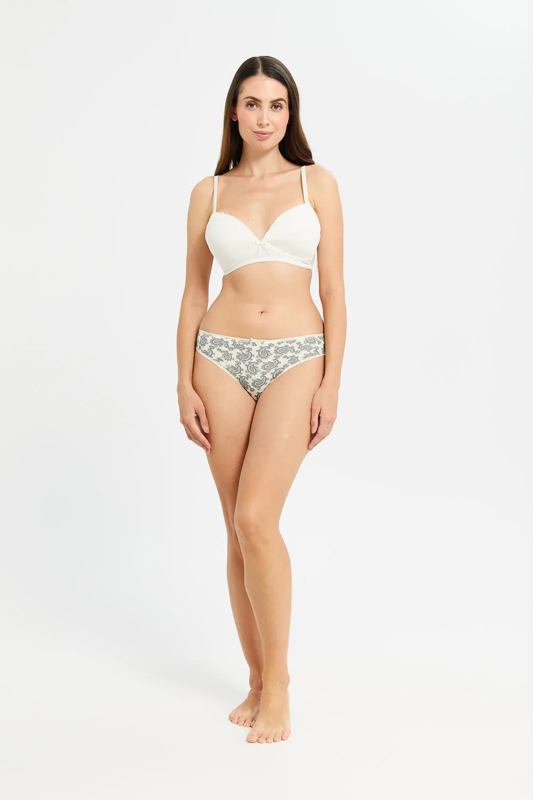 Women Assorted Non Wired Bra Set (Pack of 3)