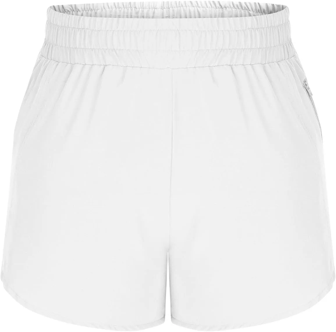 Women High Waist Workout Gym Cycling Shorts Casual Plus Size Summer Split Hem Biker Pants Athletic Running Clothes