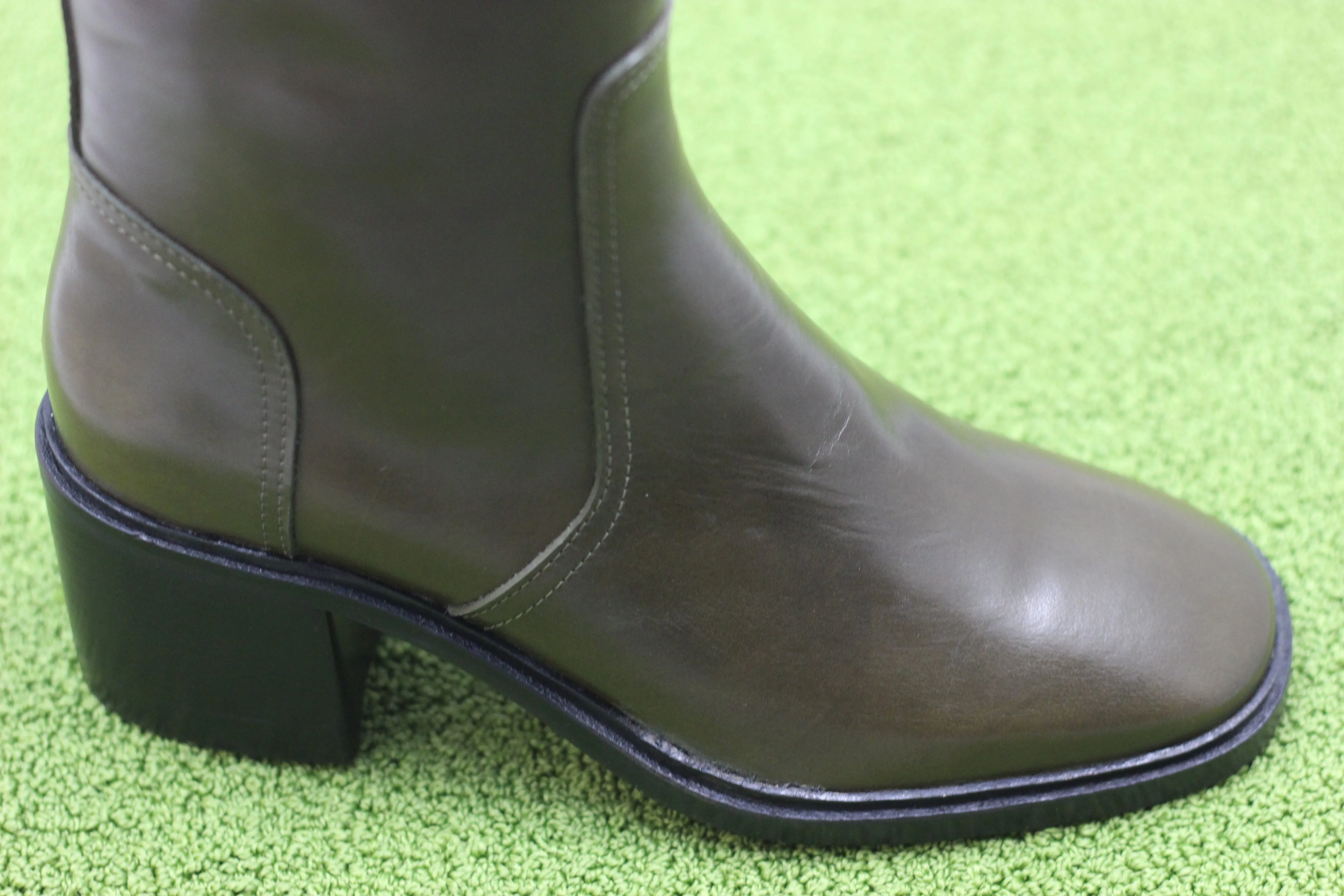 Women's 21562 Zip Boot - Botanic Leather