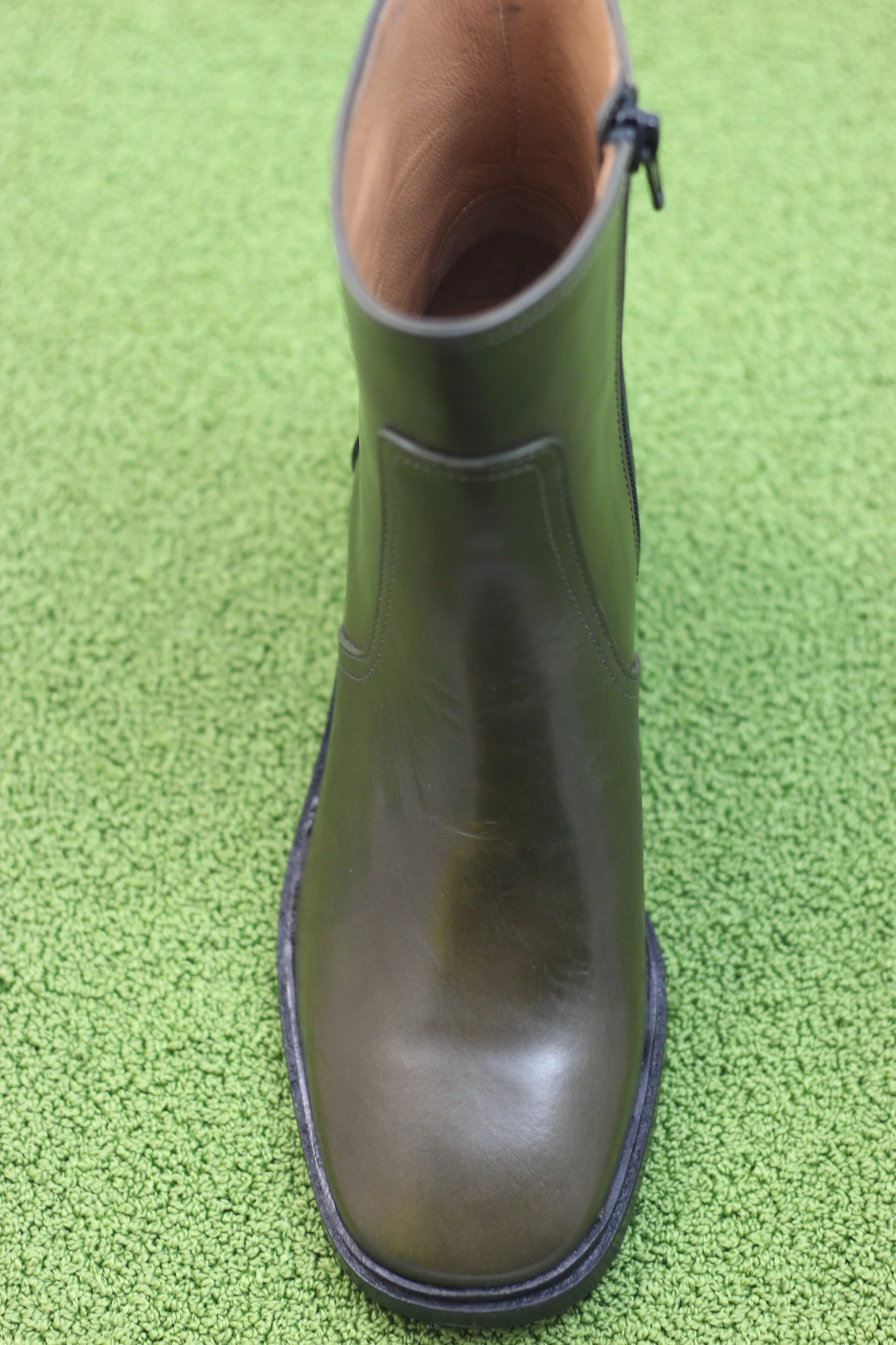 Women's 21562 Zip Boot - Botanic Leather
