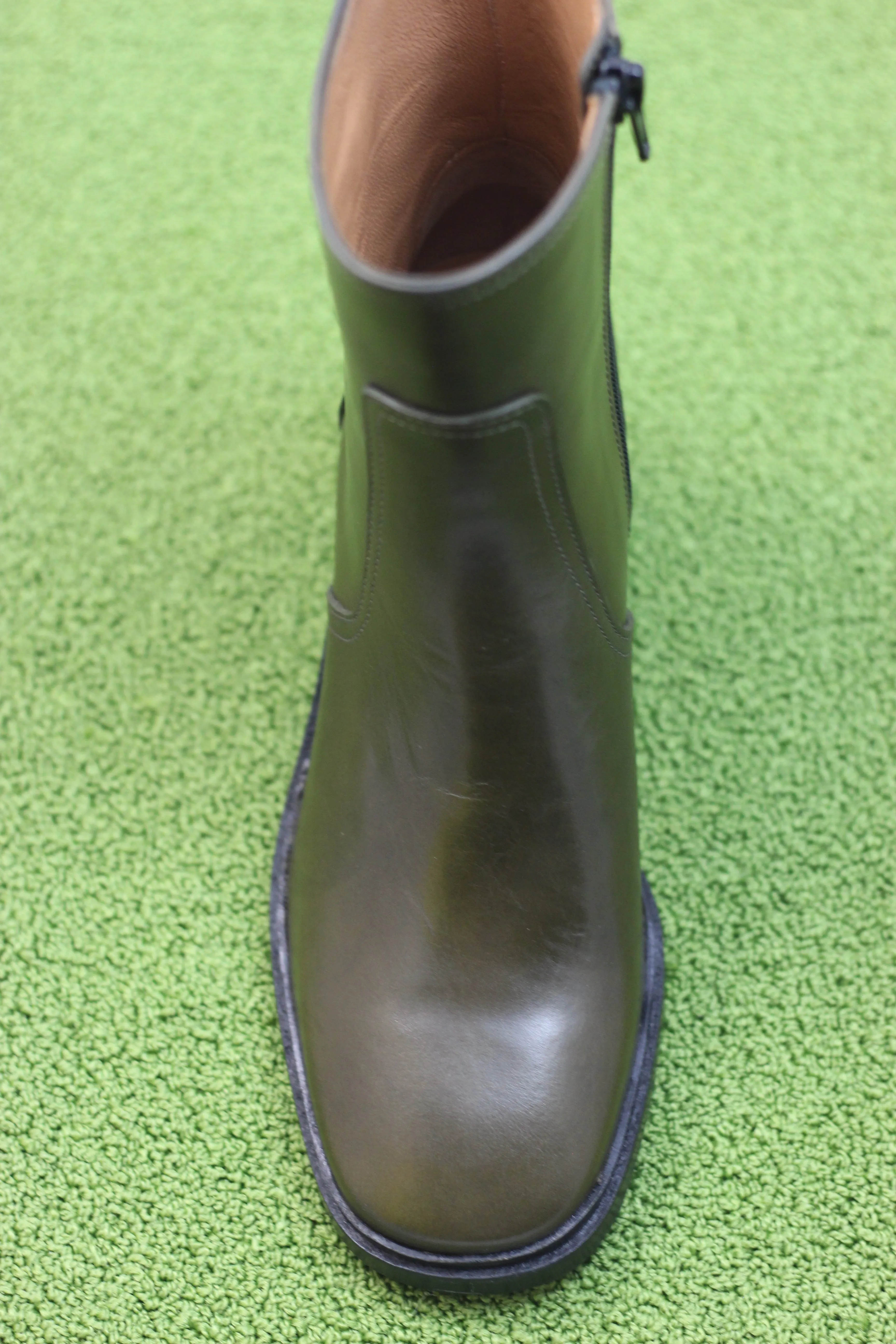 Women's 21562 Zip Boot - Botanic Leather