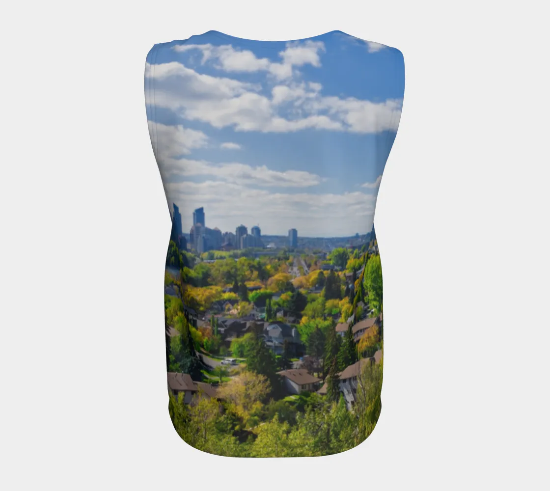 Women's All-Over Loose Long Tank Top - McHugh Bluff Fall