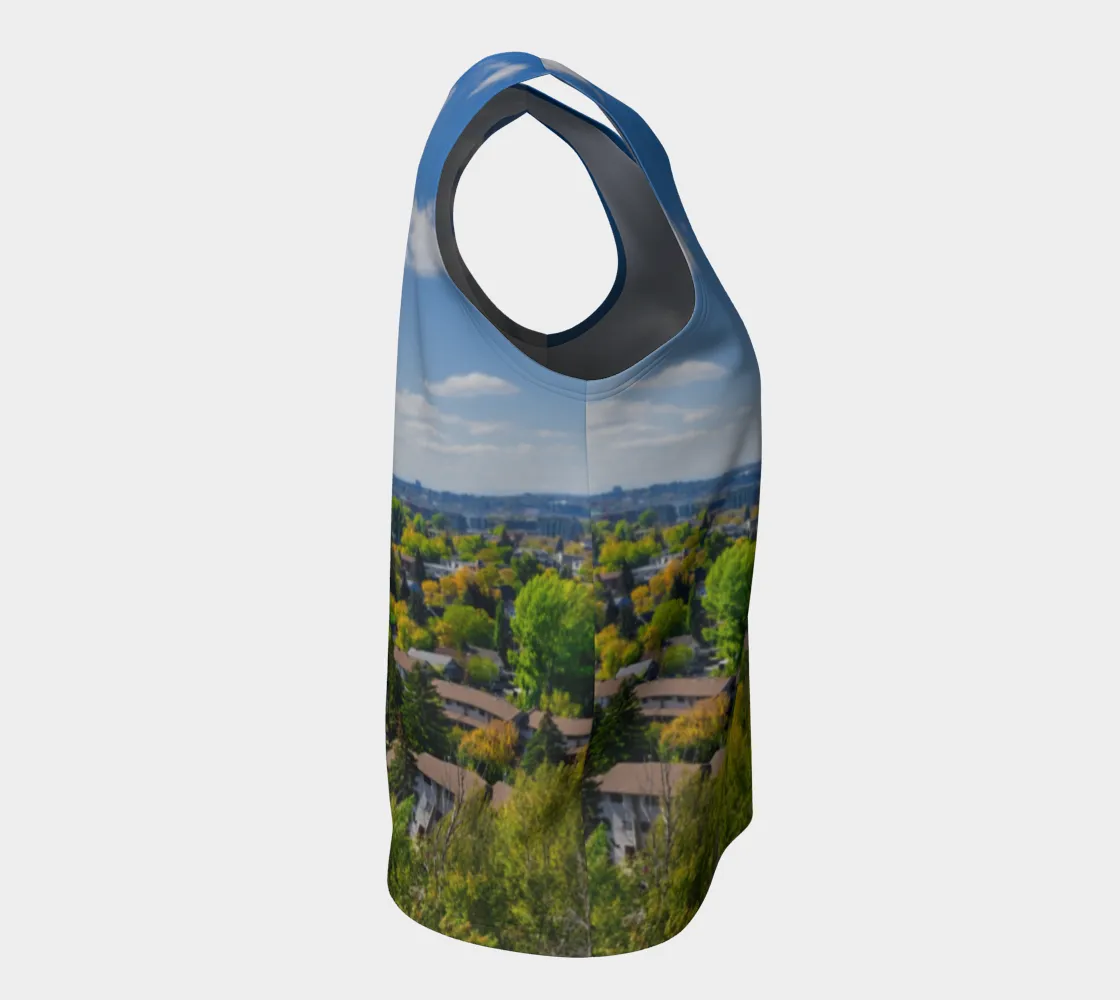 Women's All-Over Loose Long Tank Top - McHugh Bluff Fall