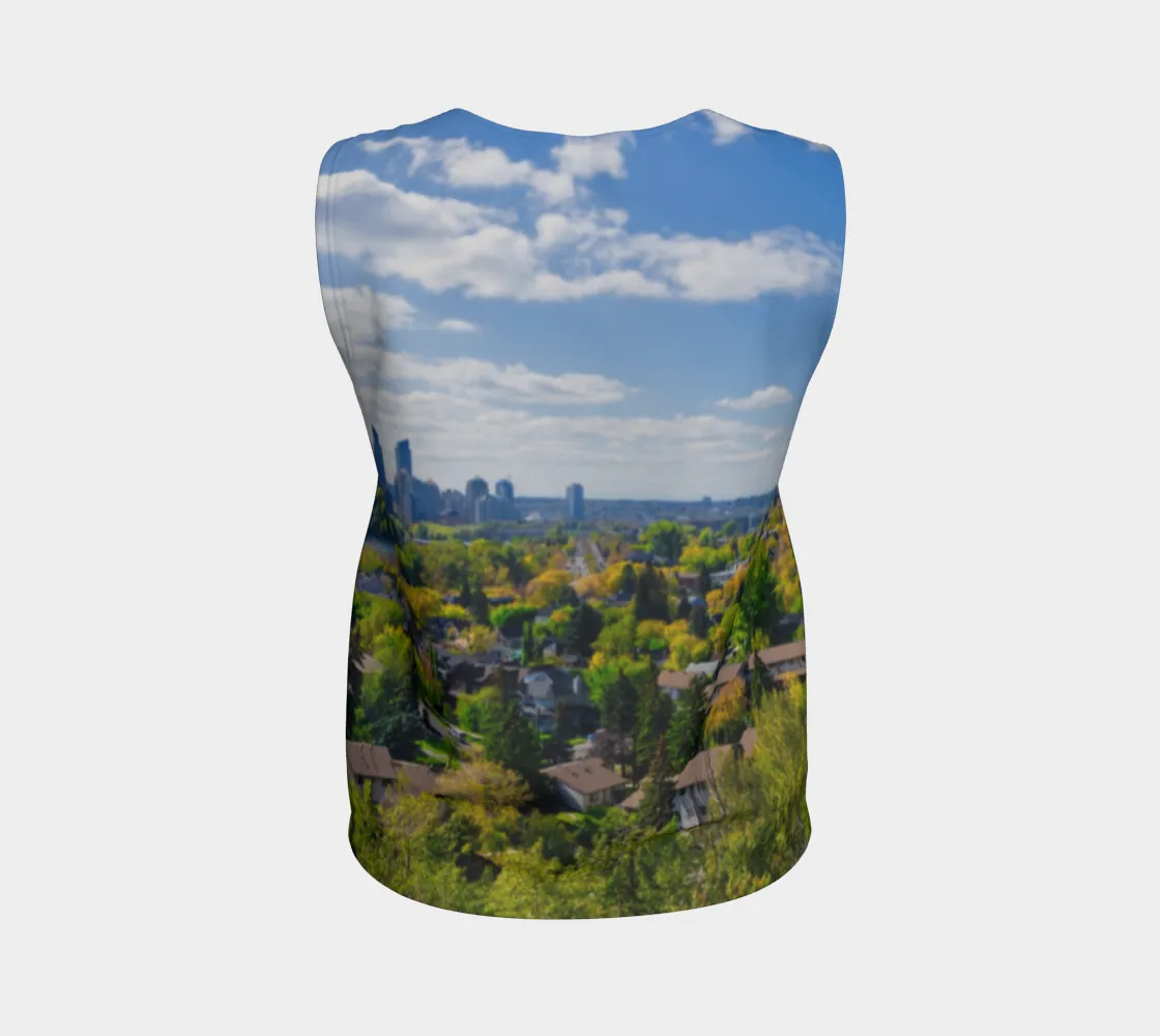 Women's All-Over Loose Long Tank Top - McHugh Bluff Fall