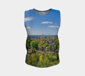 Women's All-Over Loose Long Tank Top - McHugh Bluff Fall