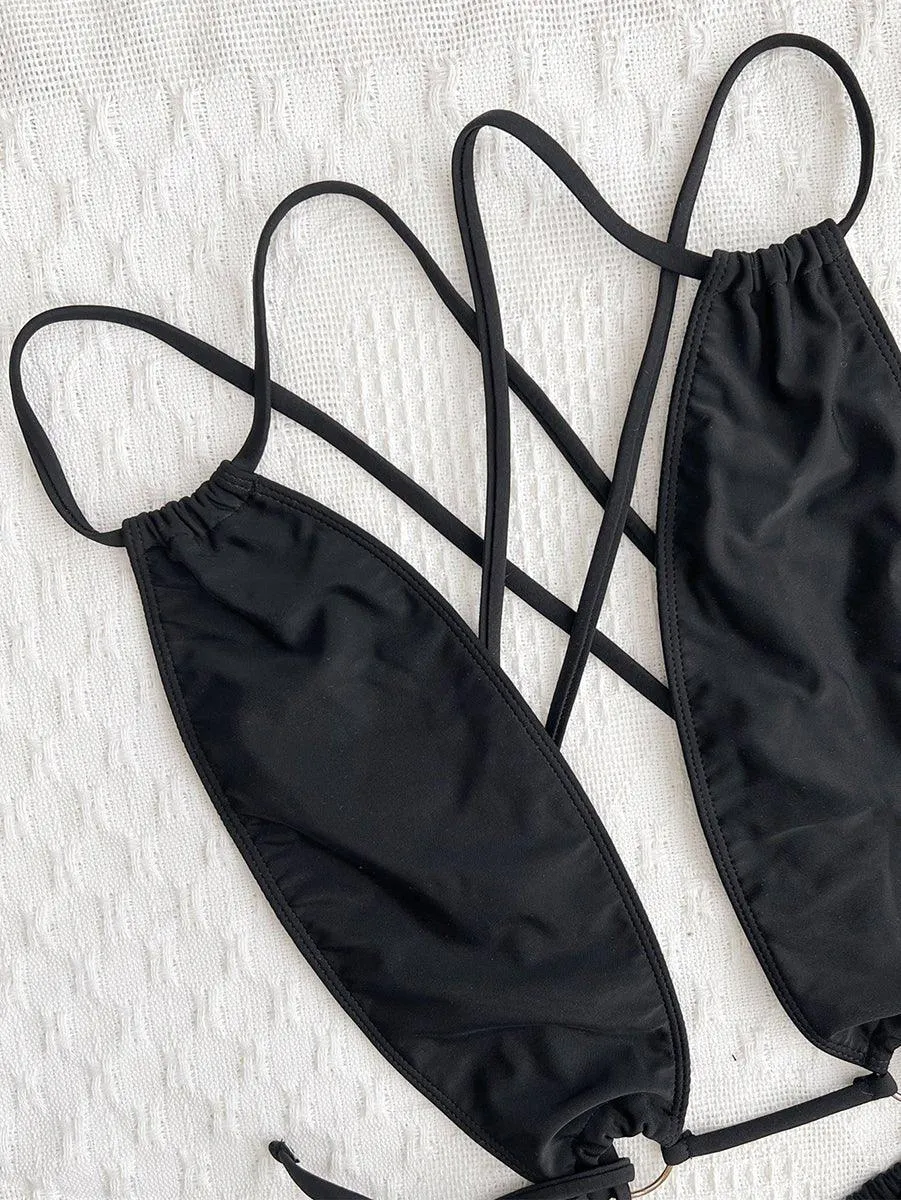 Women's Designer One-Piece Swimsuit - Cut Out, Sexy Swimwear | GFIT