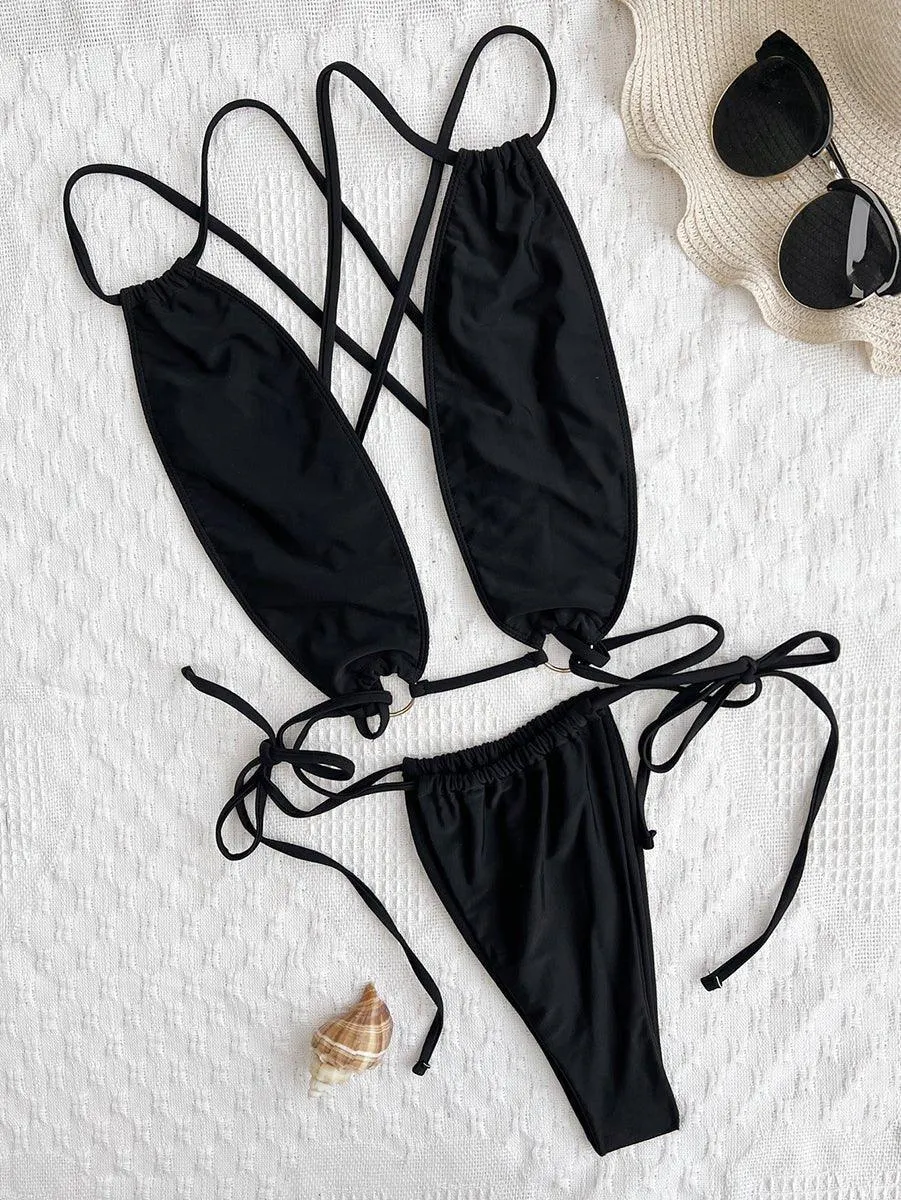 Women's Designer One-Piece Swimsuit - Cut Out, Sexy Swimwear | GFIT