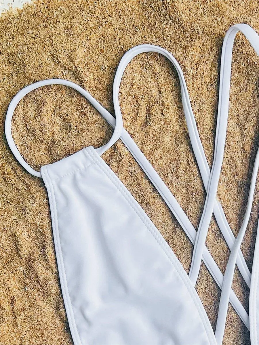 Women's Designer One-Piece Swimsuit - Cut Out, Sexy Swimwear | GFIT