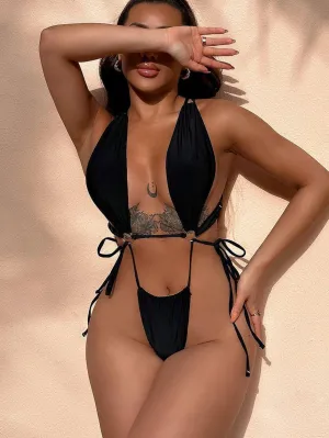Women's Designer One-Piece Swimsuit - Cut Out, Sexy Swimwear | GFIT
