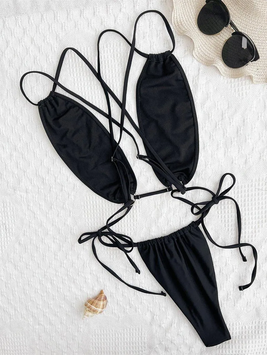 Women's Designer One-Piece Swimsuit - Cut Out, Sexy Swimwear | GFIT