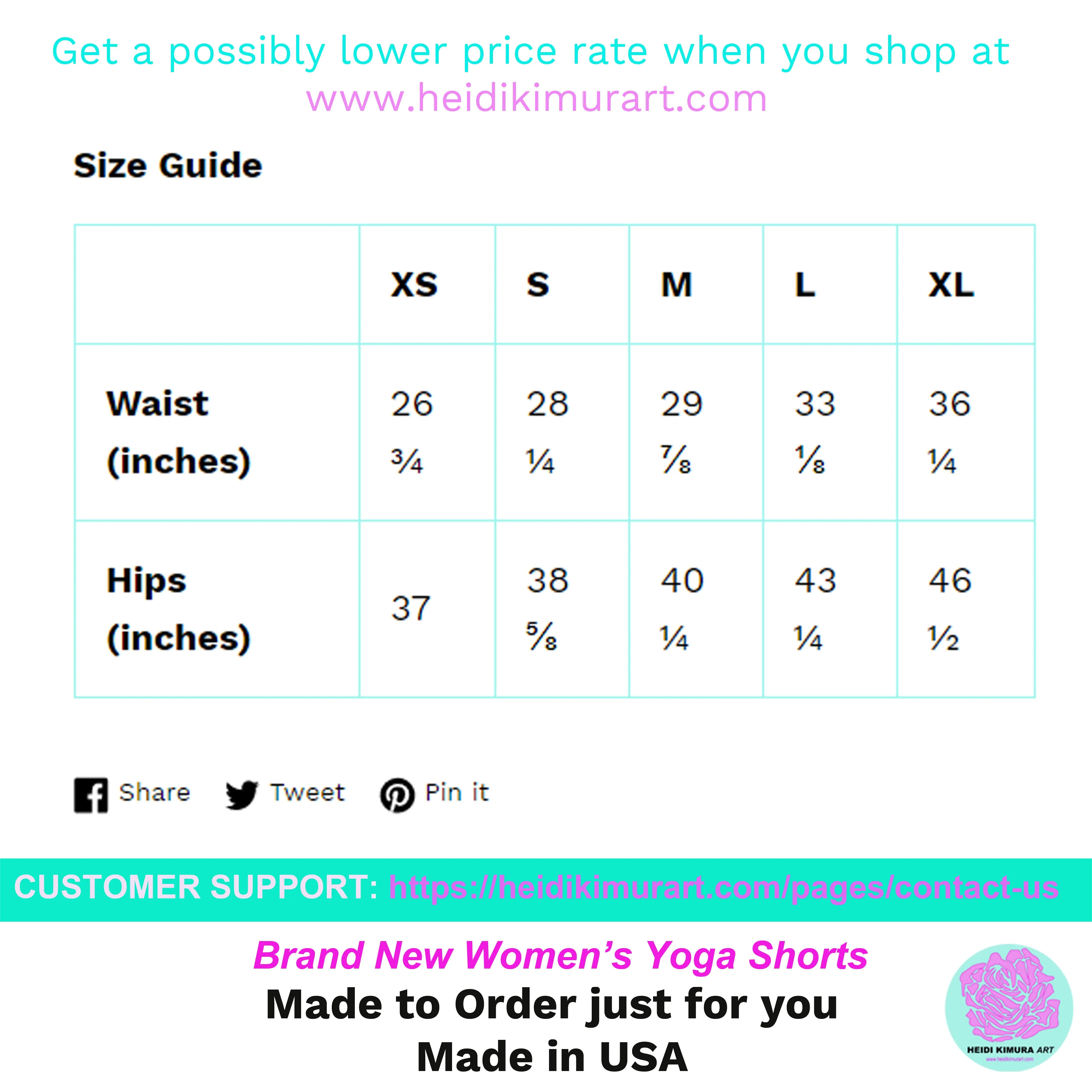 Women's Galaxy Print Yoga Shorts, Universe Cosmos Designer Women's Gym Tights-Made in USA/EU
