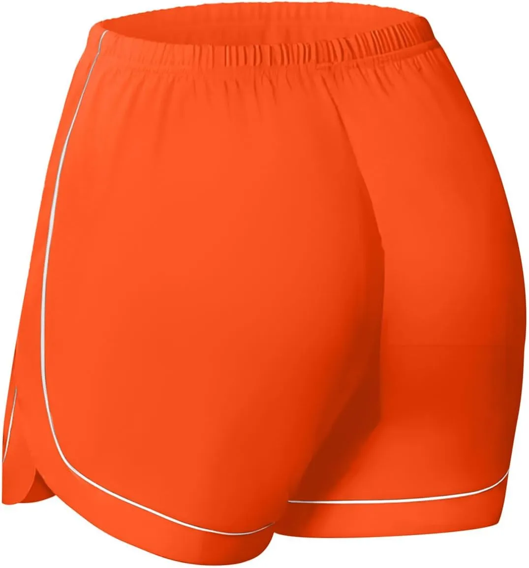 Women's Gym Yoga Shorts Summer Running Activewear Elastic Waist Dolphin Short Pant Breathable Lounge Slacks
