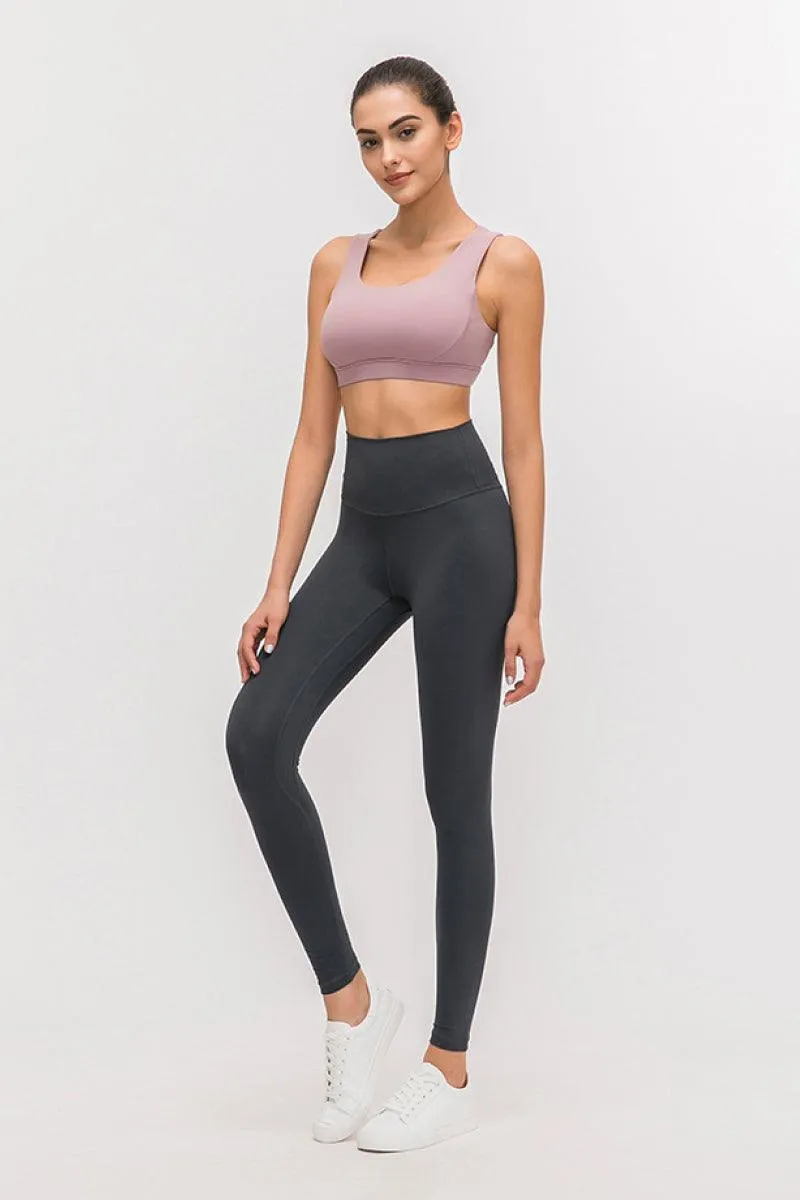 Womens High Waist Active Leggings Yoga Pants