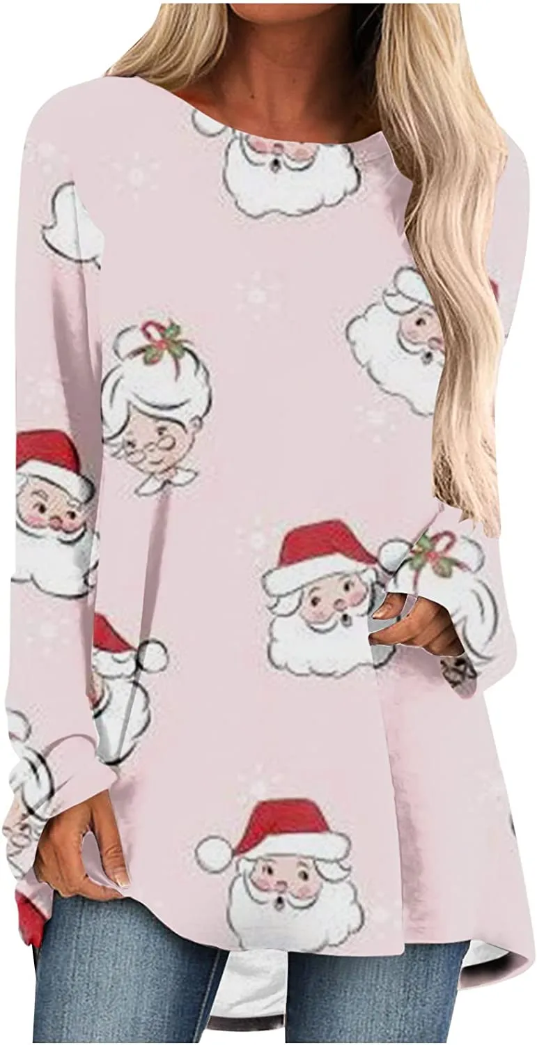 Women's Long Sleeve T-Shirts Christmas
