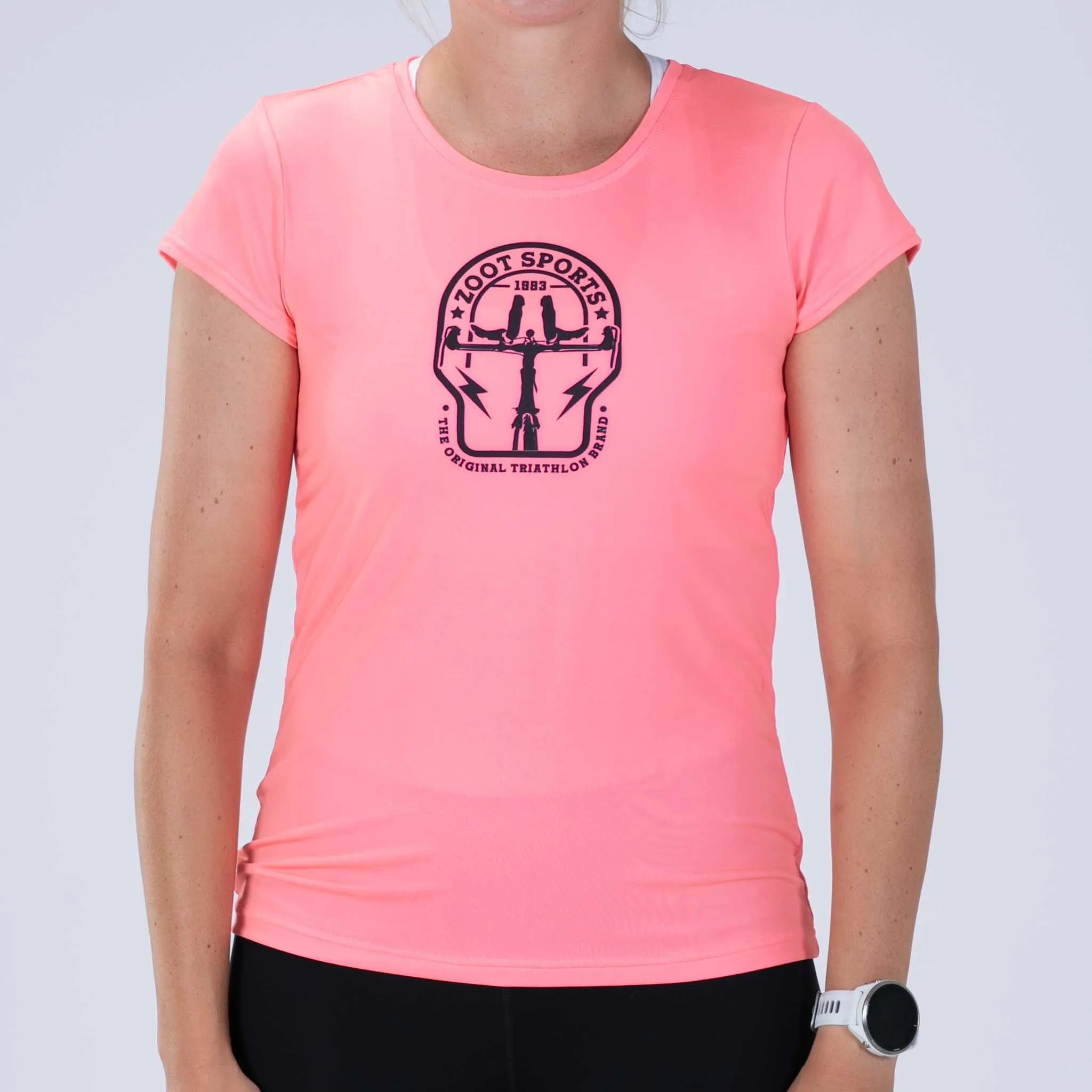 Womens LTD Run Tee - Aero
