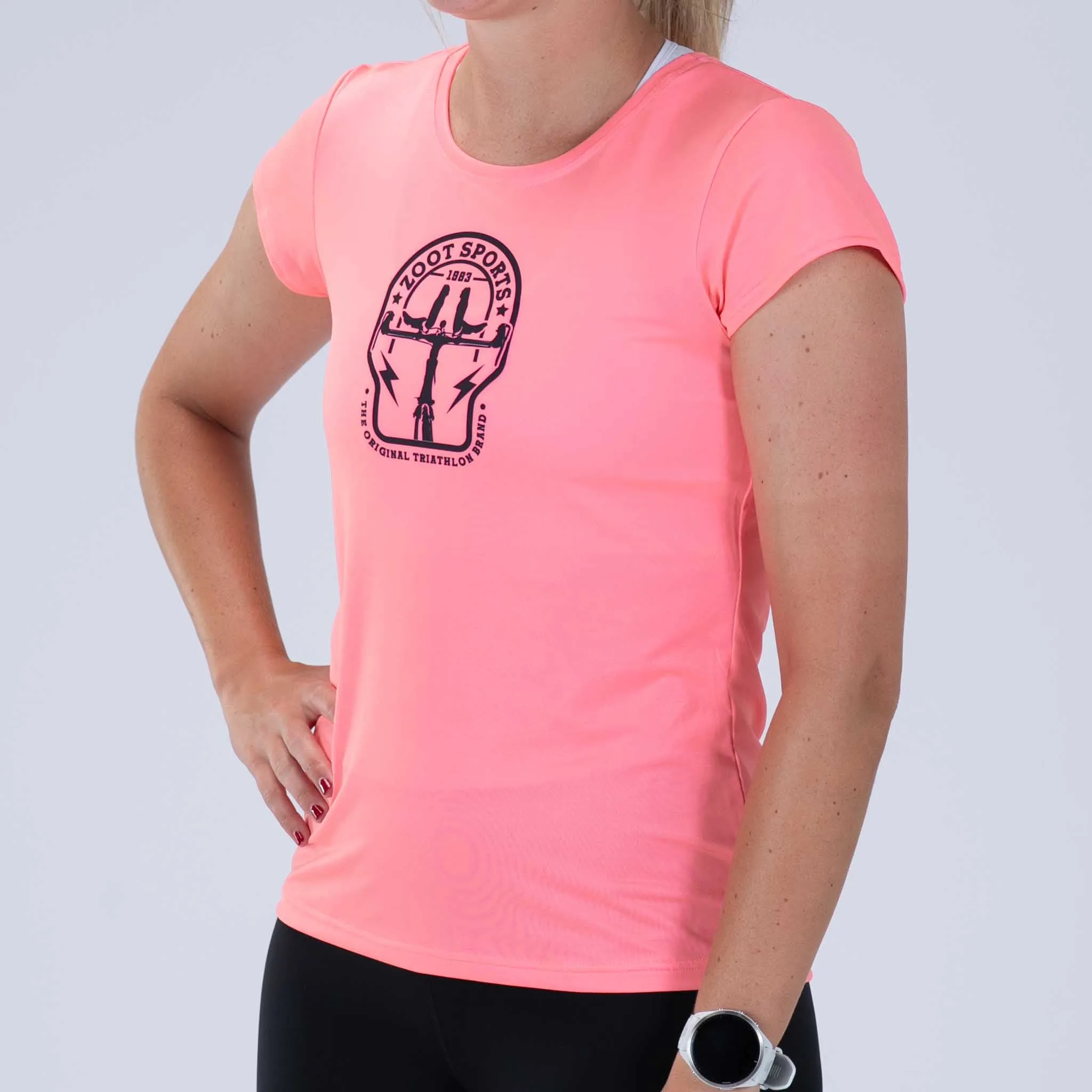 Womens LTD Run Tee - Aero