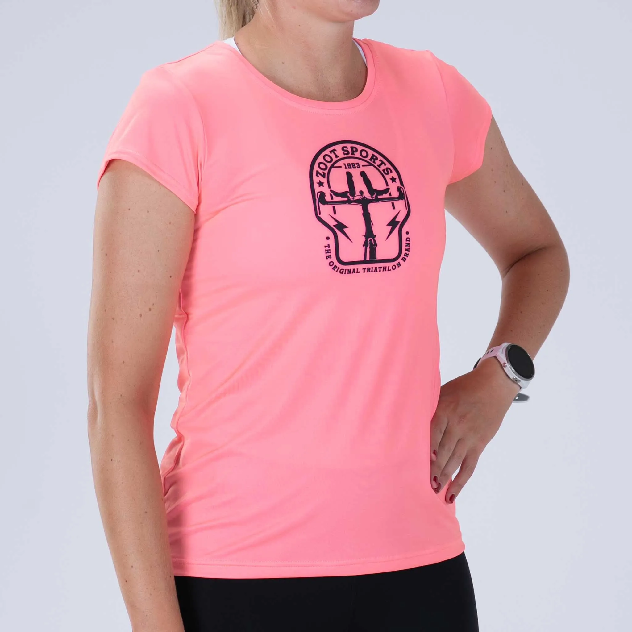 Womens LTD Run Tee - Aero