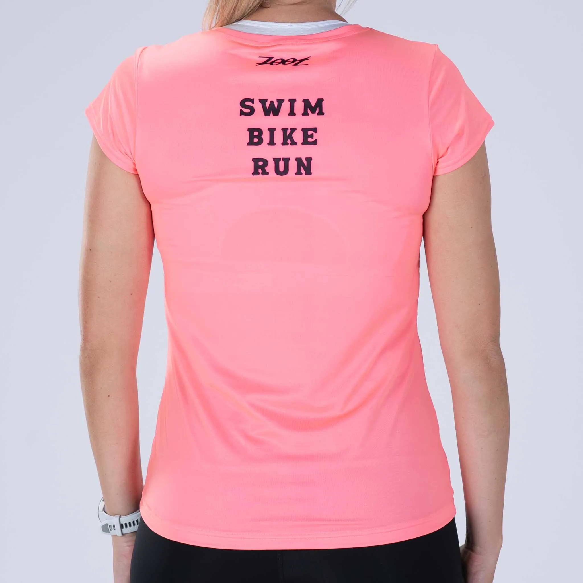 Womens LTD Run Tee - Aero