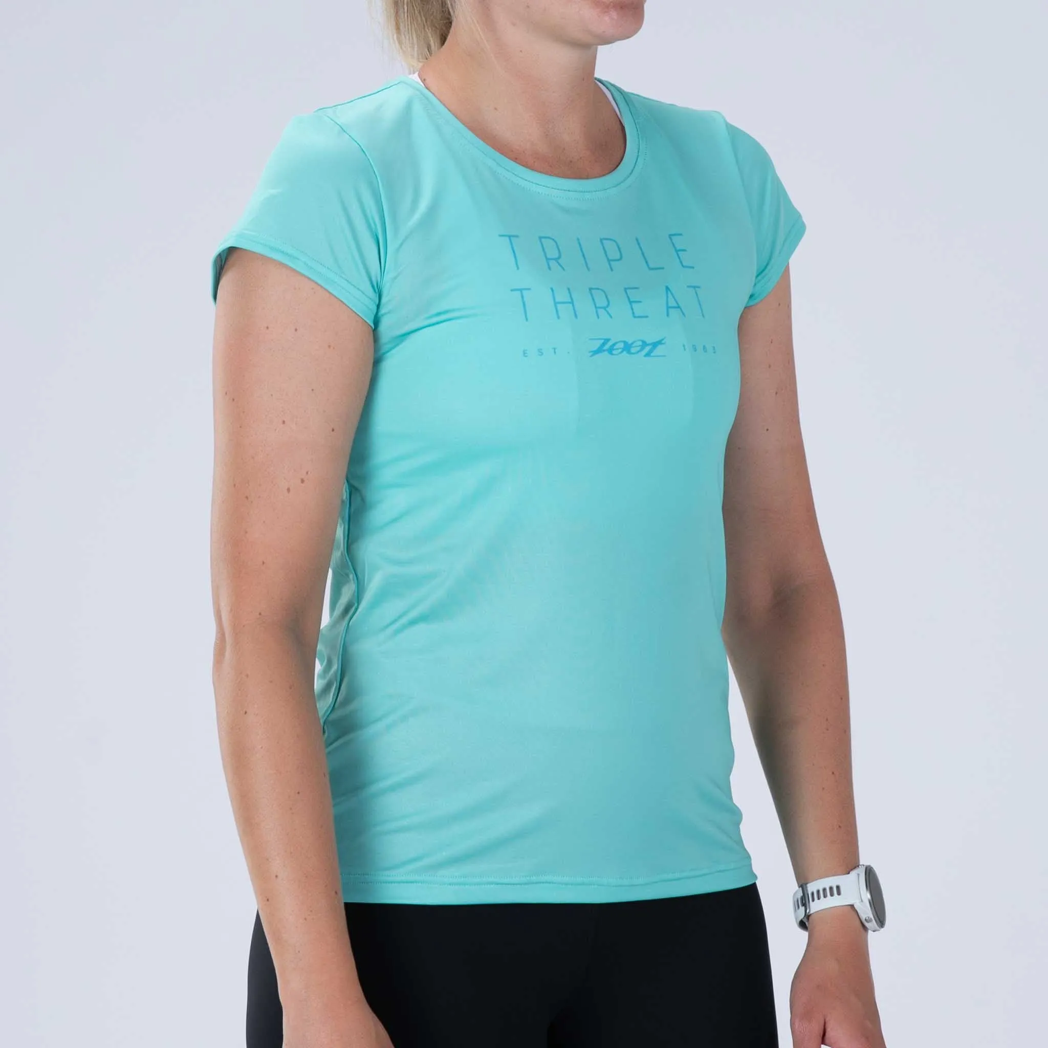 Womens LTD Run Tee - Triple Threat