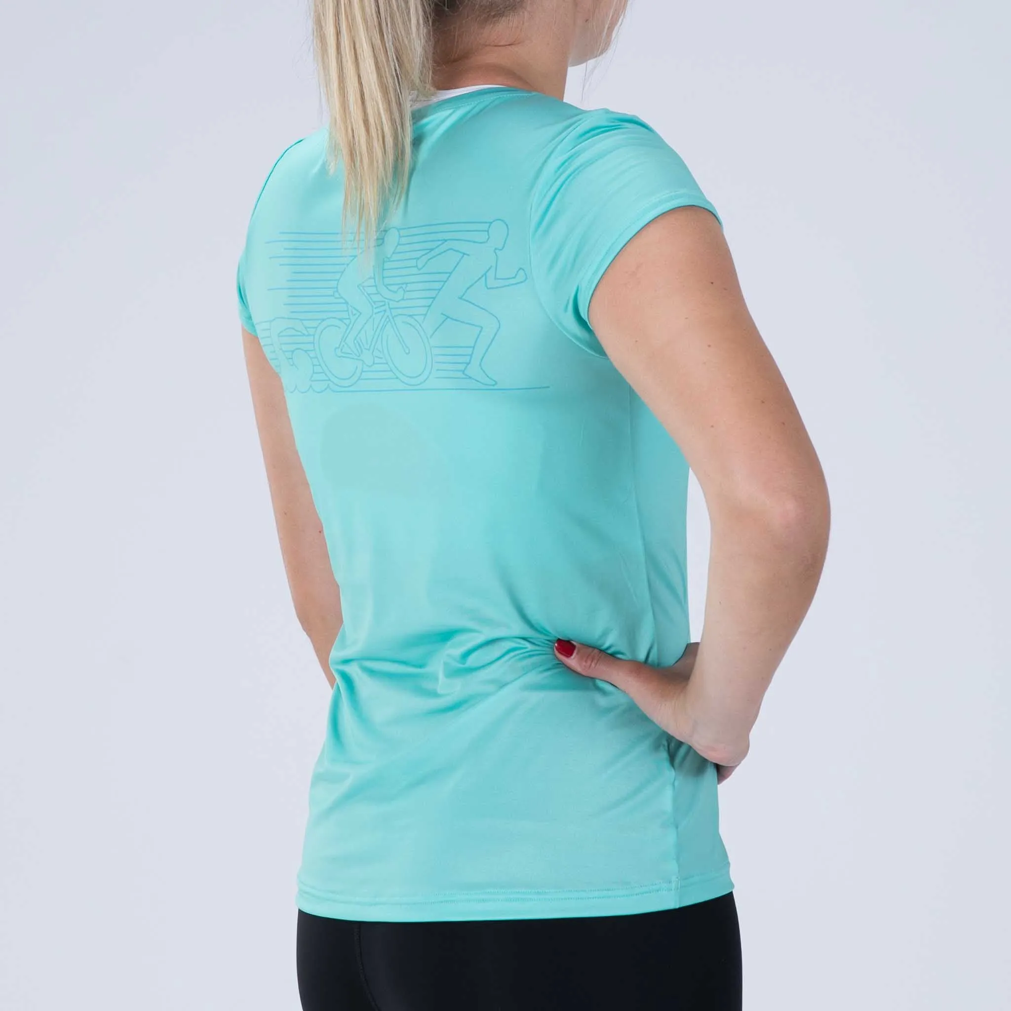 Womens LTD Run Tee - Triple Threat