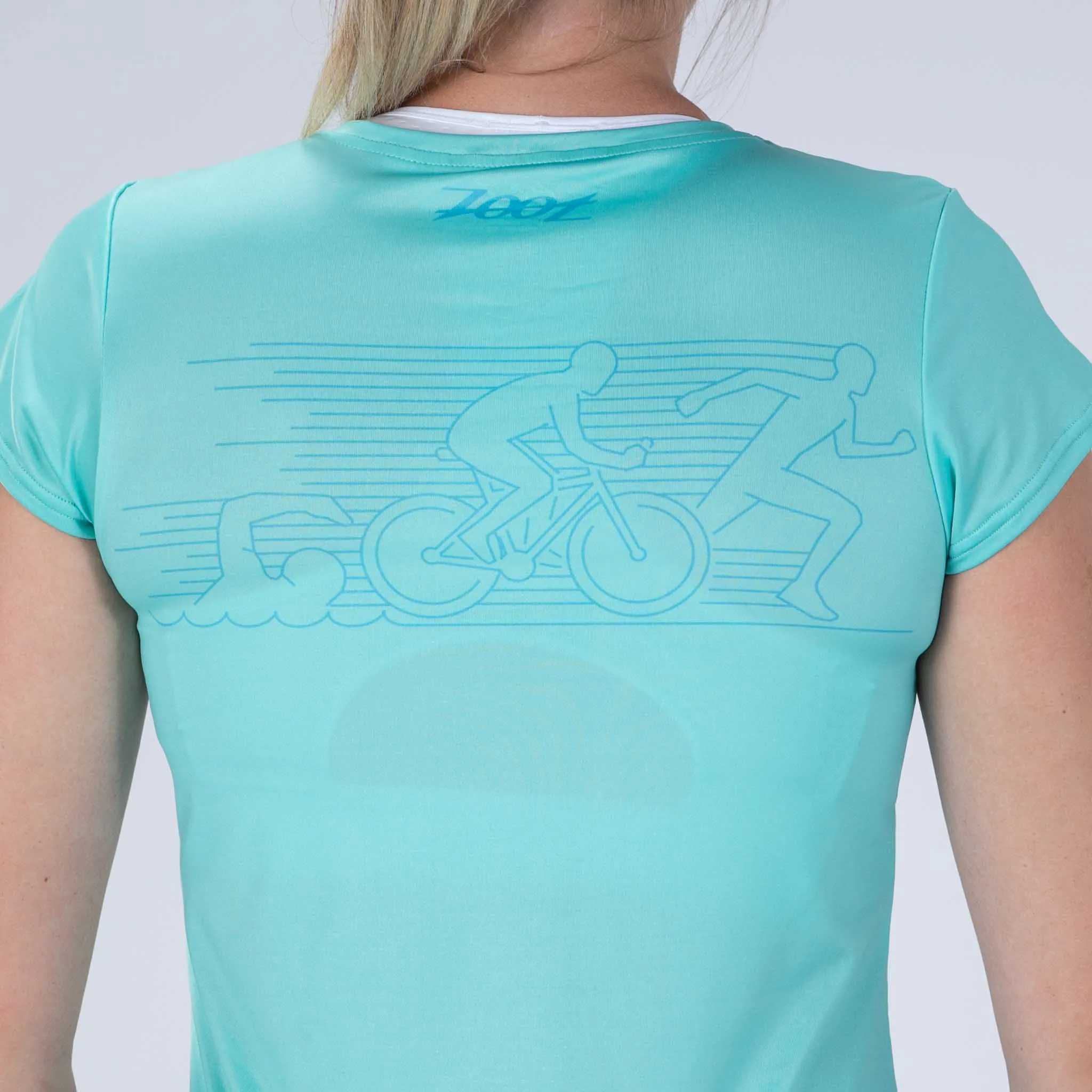 Womens LTD Run Tee - Triple Threat