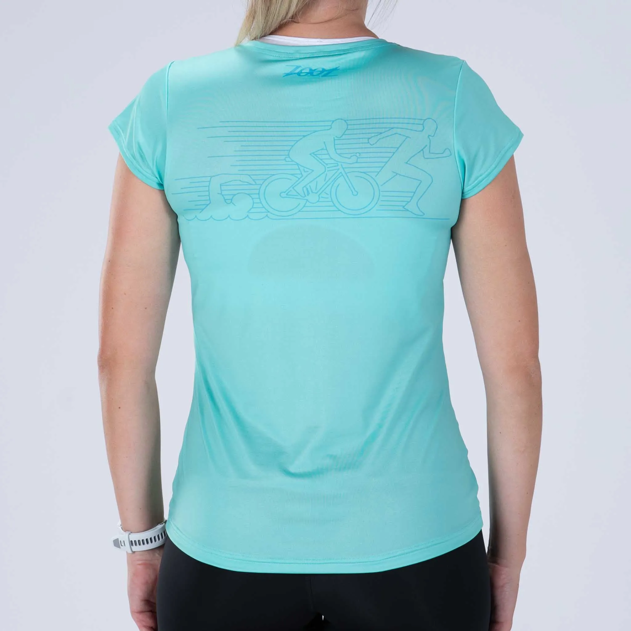 Womens LTD Run Tee - Triple Threat