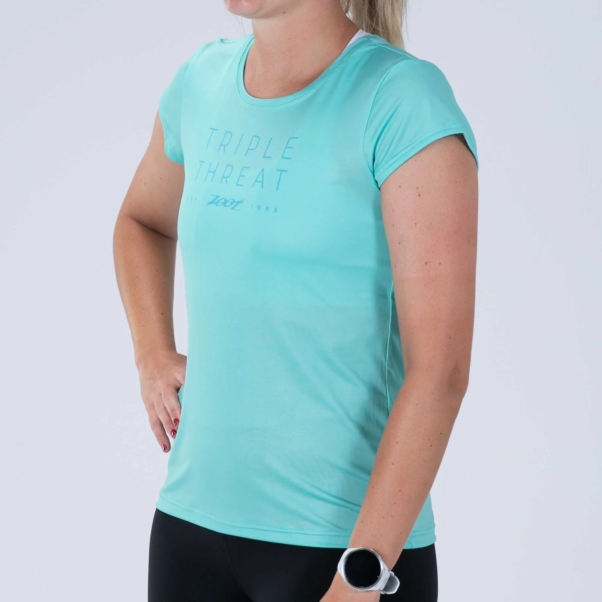 Womens LTD Run Tee - Triple Threat
