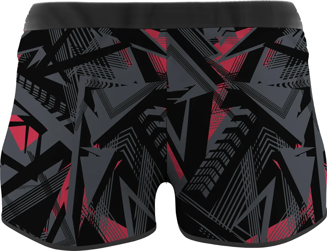 Women's Printed Running Shorts