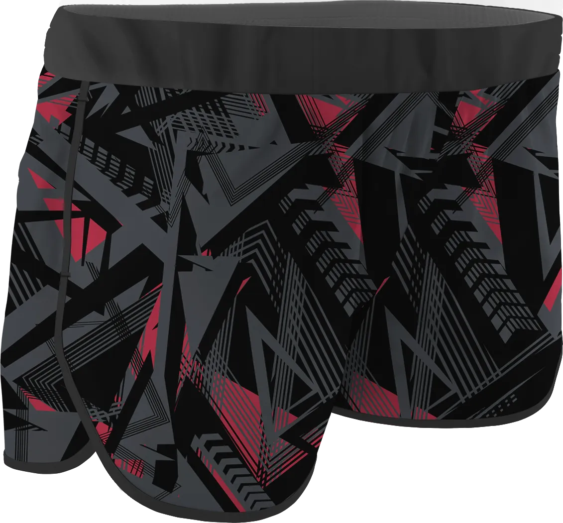 Women's Printed Running Shorts