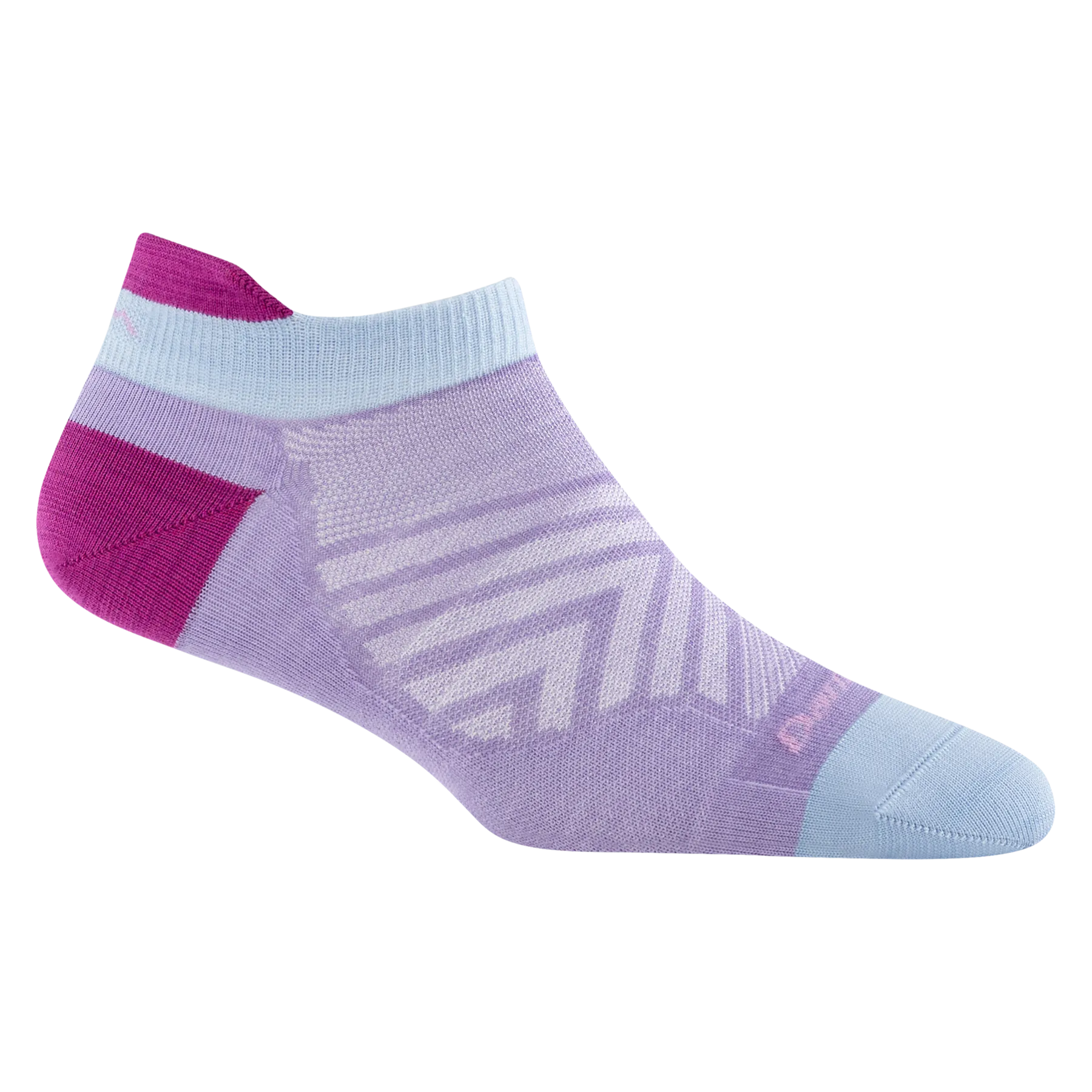 Women's Run No Show Tab No Cushion Ultra-Lightweight Running Sock - Lavender