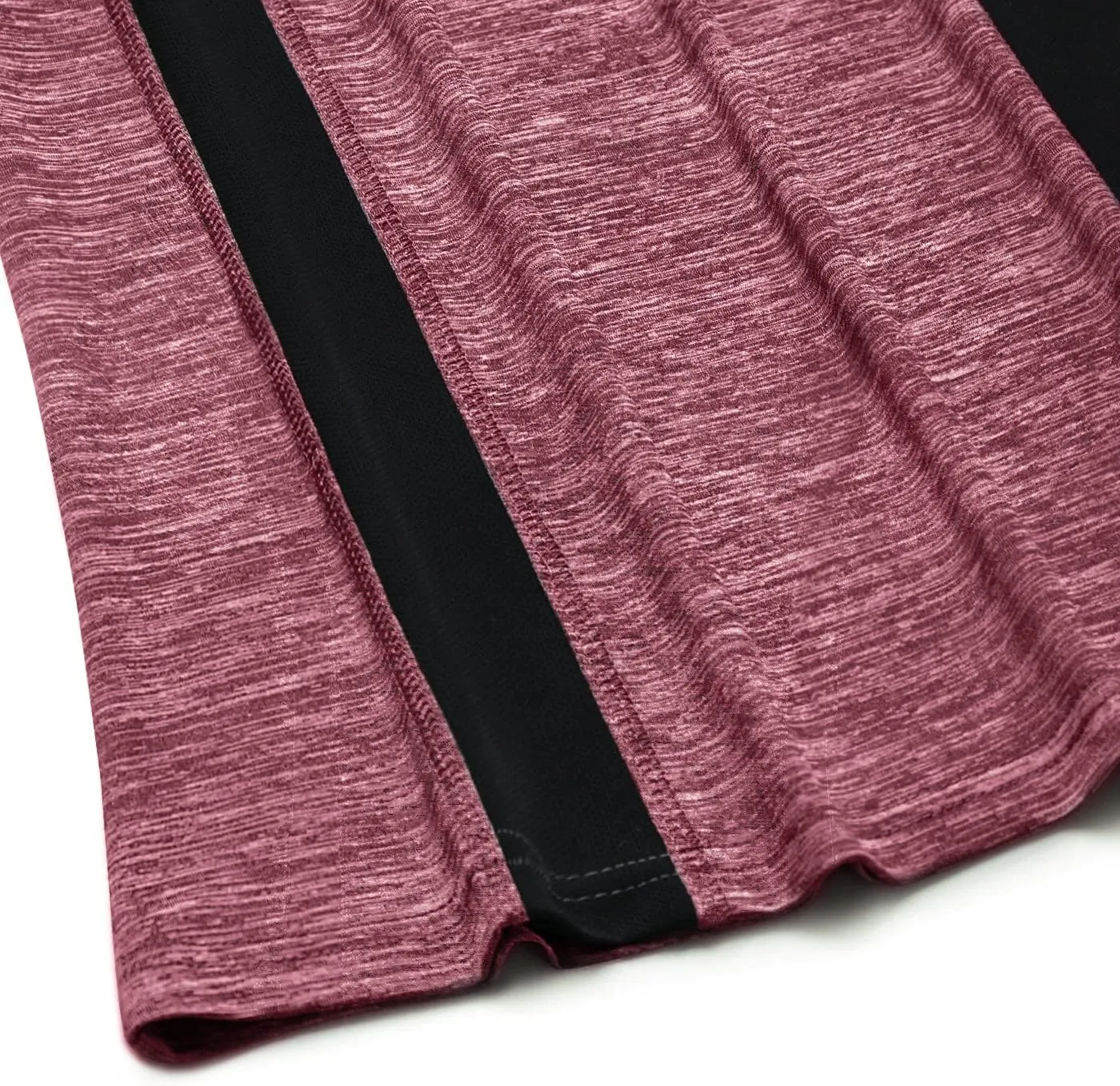 Womens Scoop Neck Short Sleeve Yoga Top Loose Fit Sport Workout T Shirt