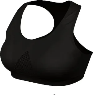 Women's Seamless Sports Bra with Mesh Stretchy Racerback Lightweight Breathable Comfortable Activewear Yoga Bralette