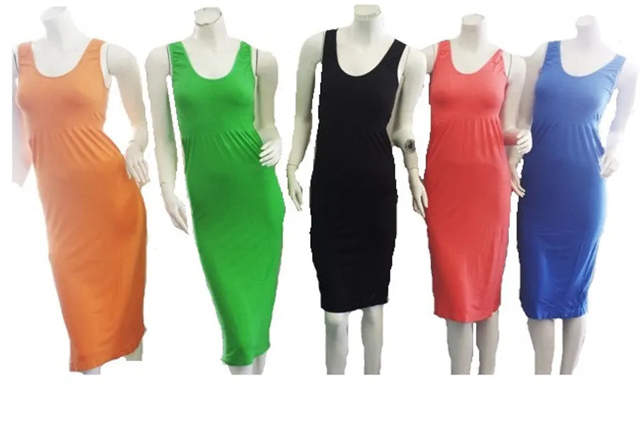 women's short seamless dresses - sizes s-xl Case of 72