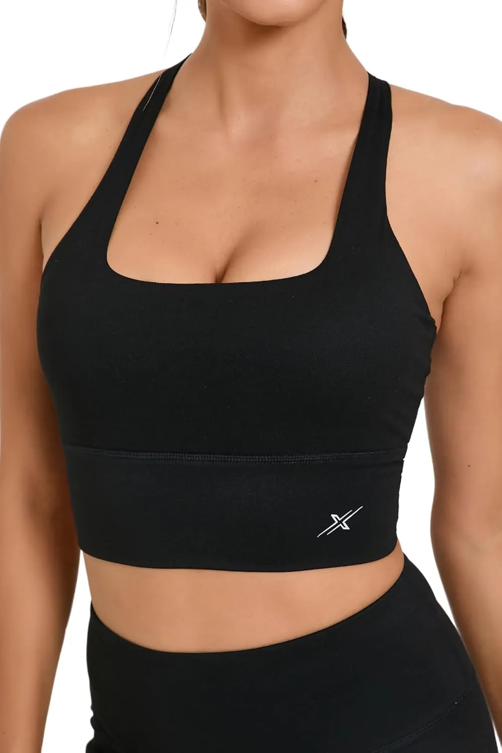 Women's Sports Bra Set  Longline & Crisscross Style  Comfortable, Supportive Activewear for Fitness and Everyday Wear