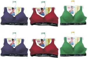 womens sports bras - dark colors Case of 72