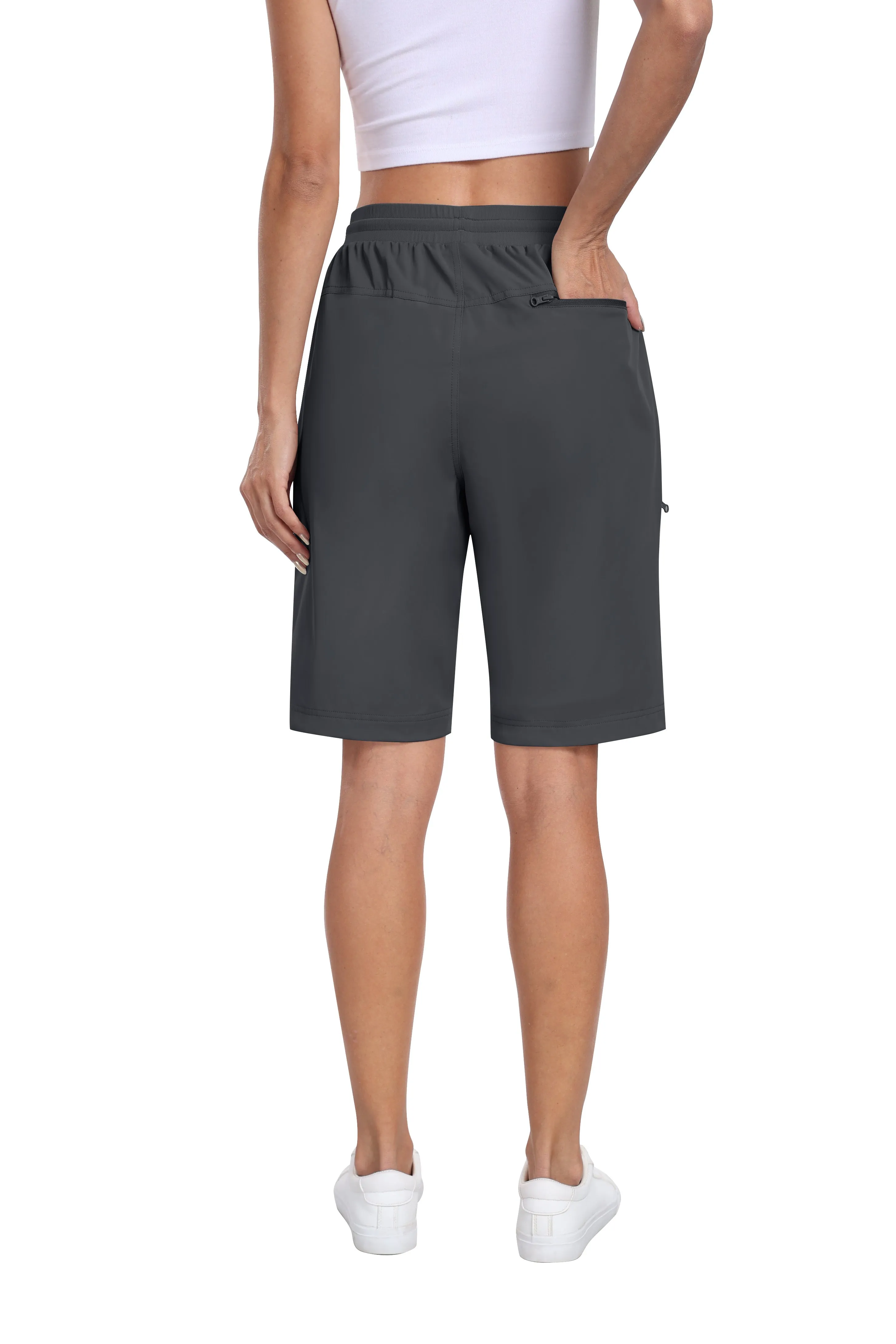 Women's summer outdoor hiking 10-inch shorts