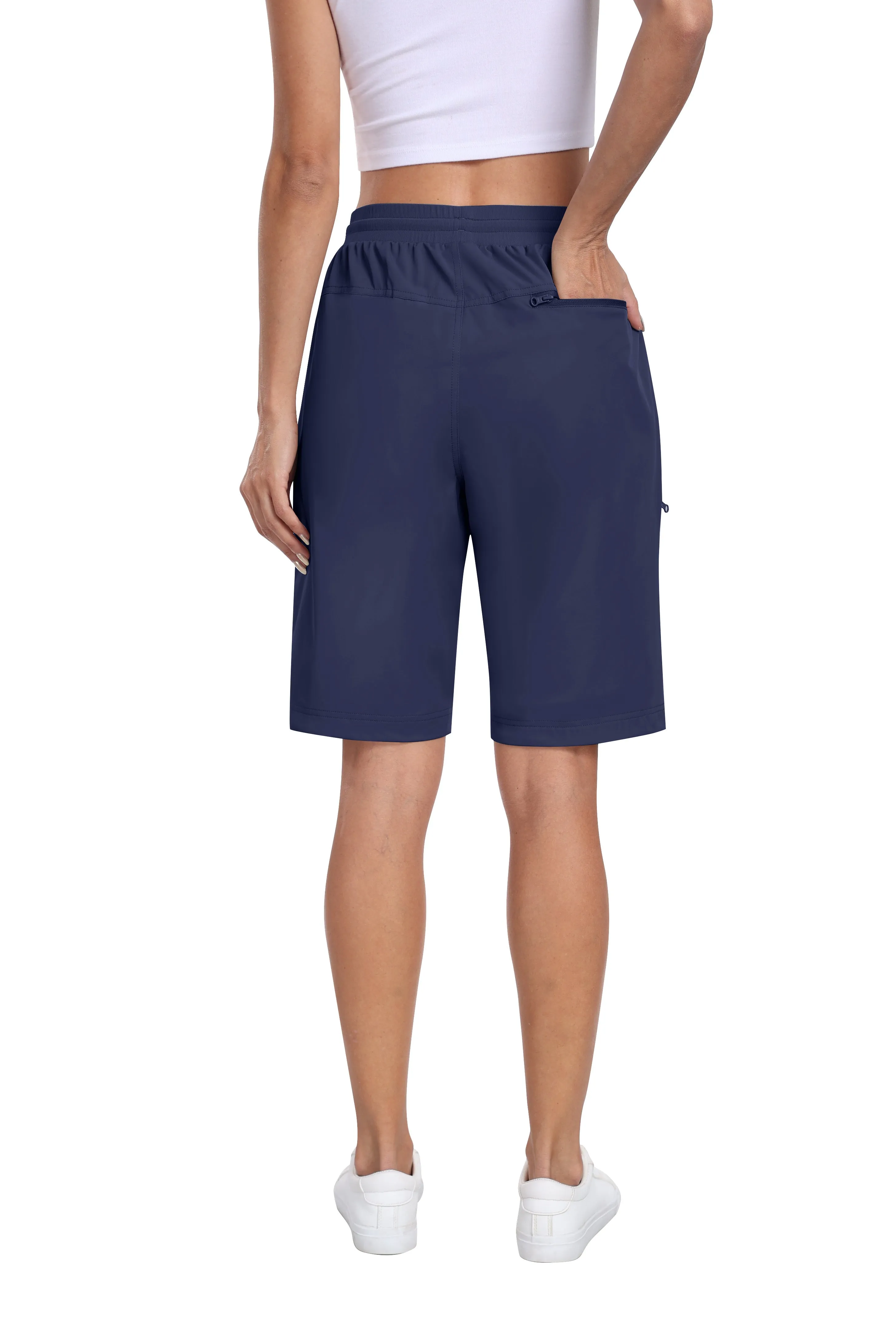 Women's summer outdoor hiking 10-inch shorts