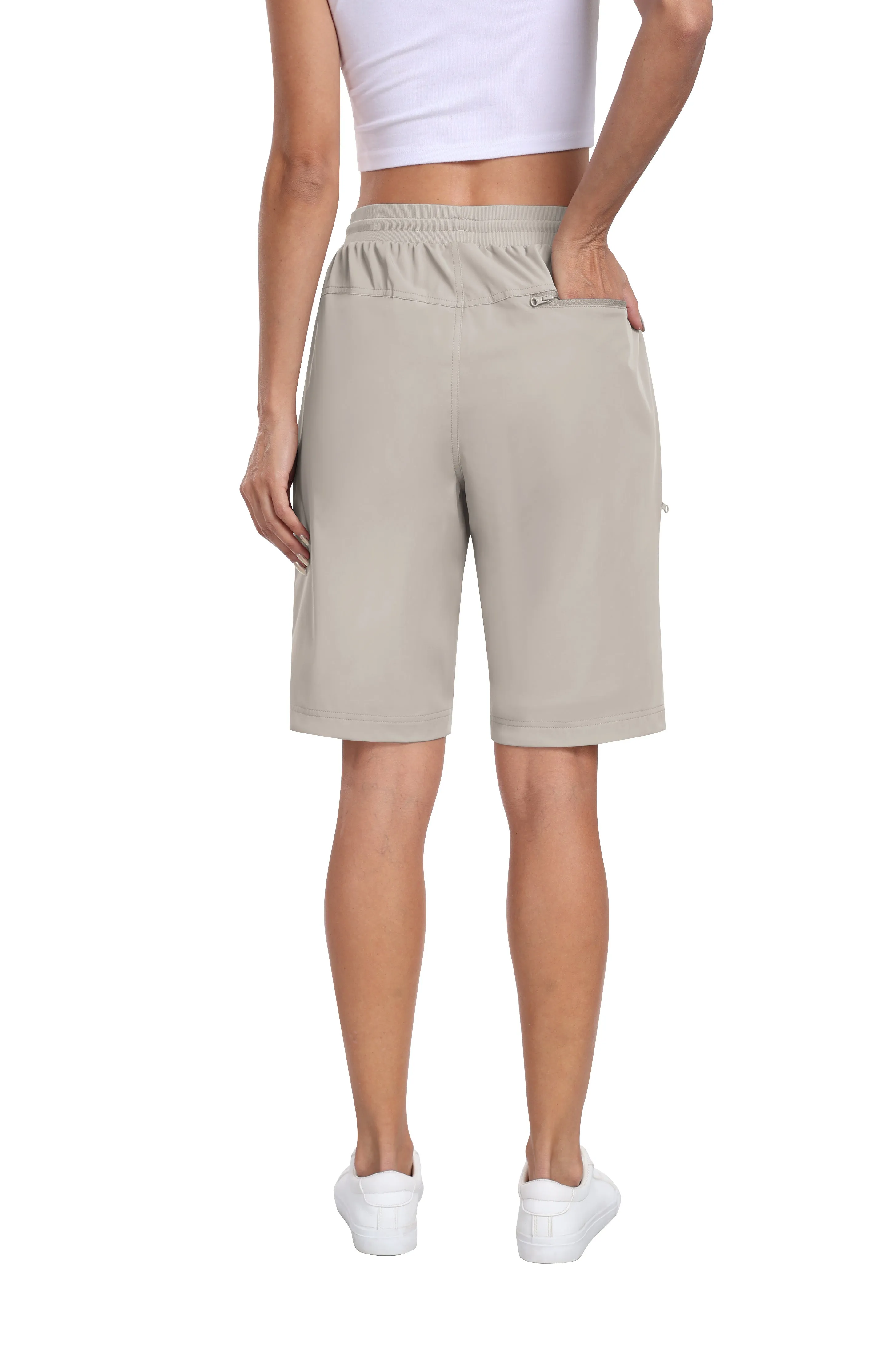 Women's summer outdoor hiking 10-inch shorts