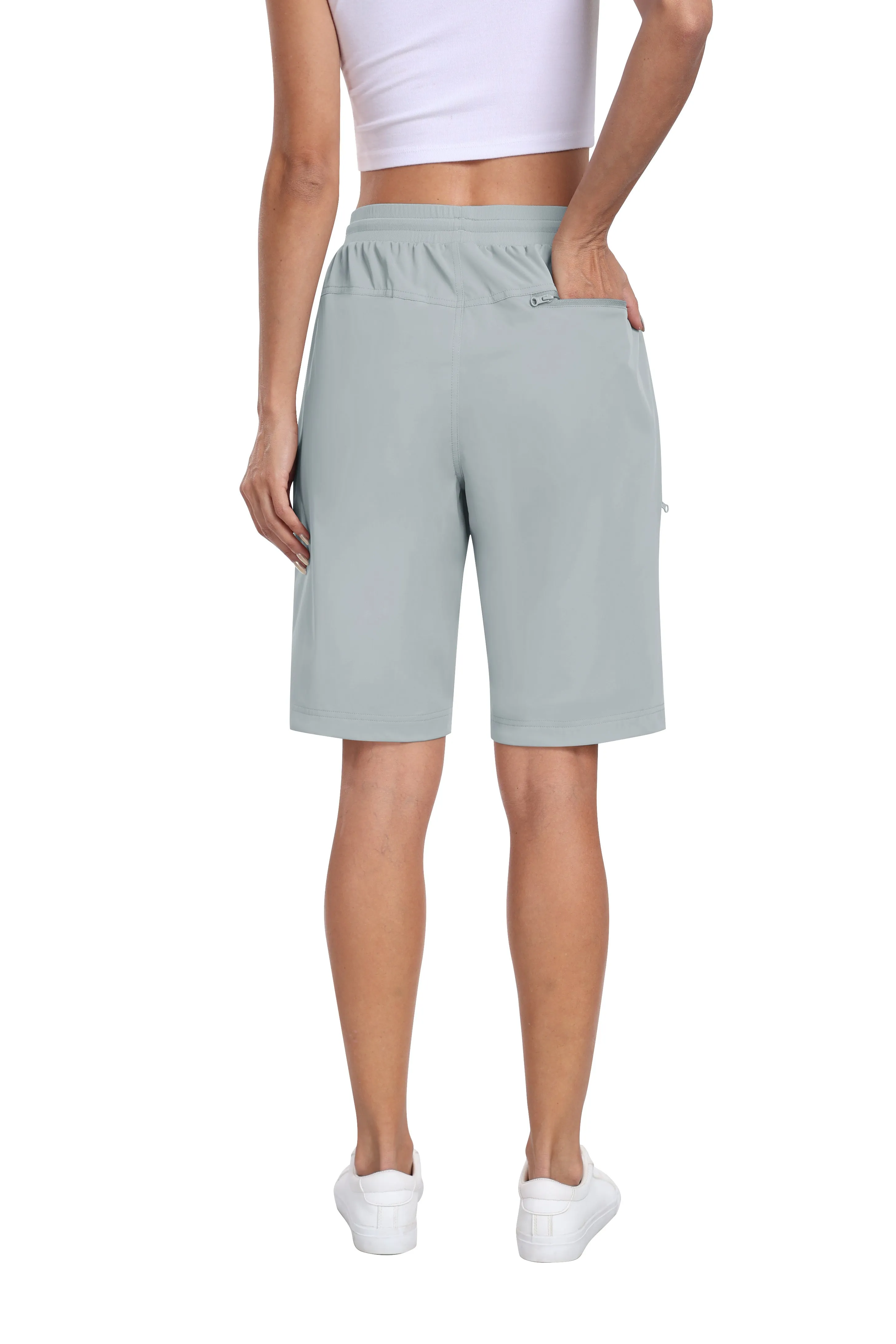 Women's summer outdoor hiking 10-inch shorts