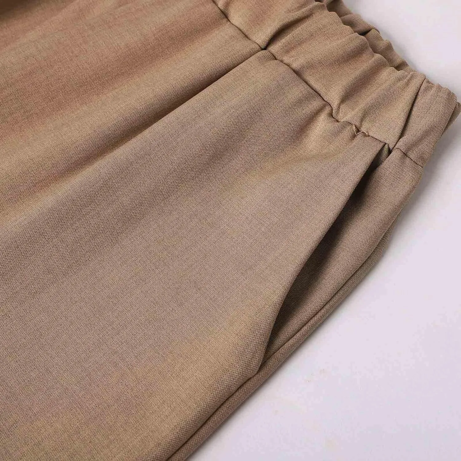 Women's Summer Two Piece Outfits Crew Neck Sleeveless Vest and Elastic Waist Pants Suit Cotton Linen Matching Sets