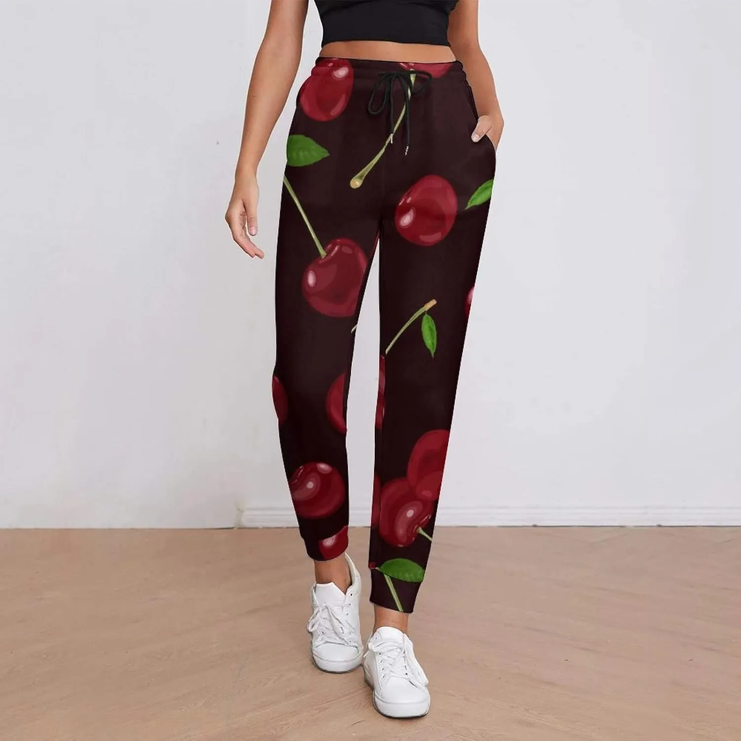Women's Sweatpants, Drawstring Elastic Waist with Pockets Lounge Pants S-XXXL