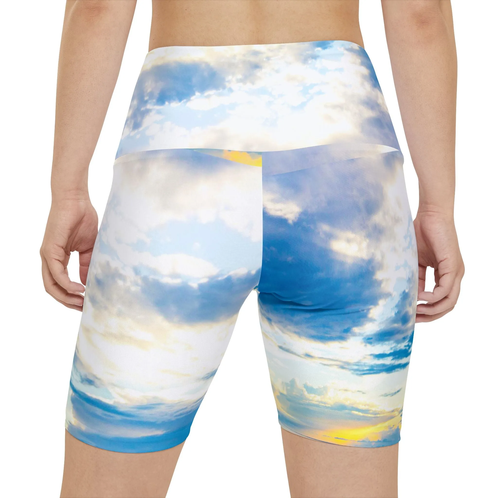 Women's Workout Shorts|Yoga Leggings|Ocean Inspired