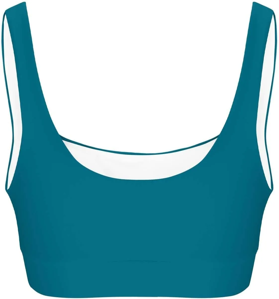 Womens Workout Sports Bras Comfy Athletic Gym Activewear Seamless Bra Stretchy U Back Scoop Neck Yoga Underwear