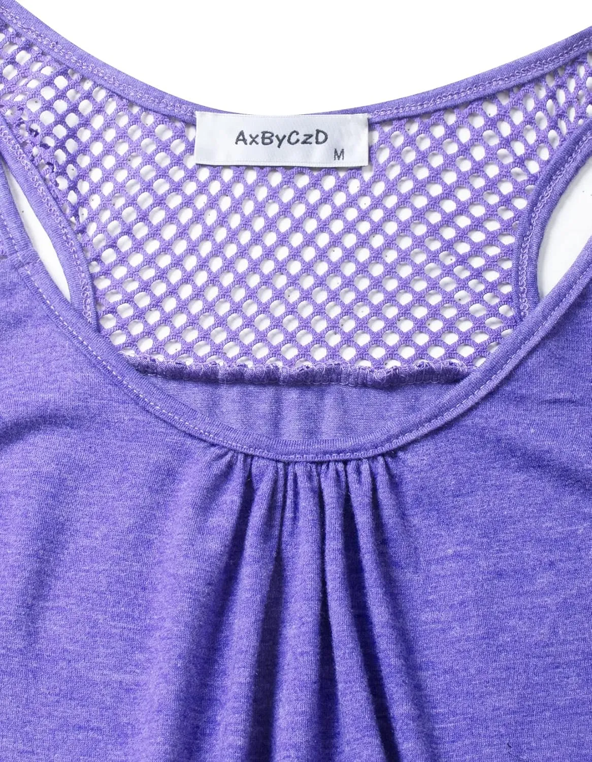 Womens Yoga Tops Activewear Workout Clothes Open Back Fitness Sleeveless Tank Tops