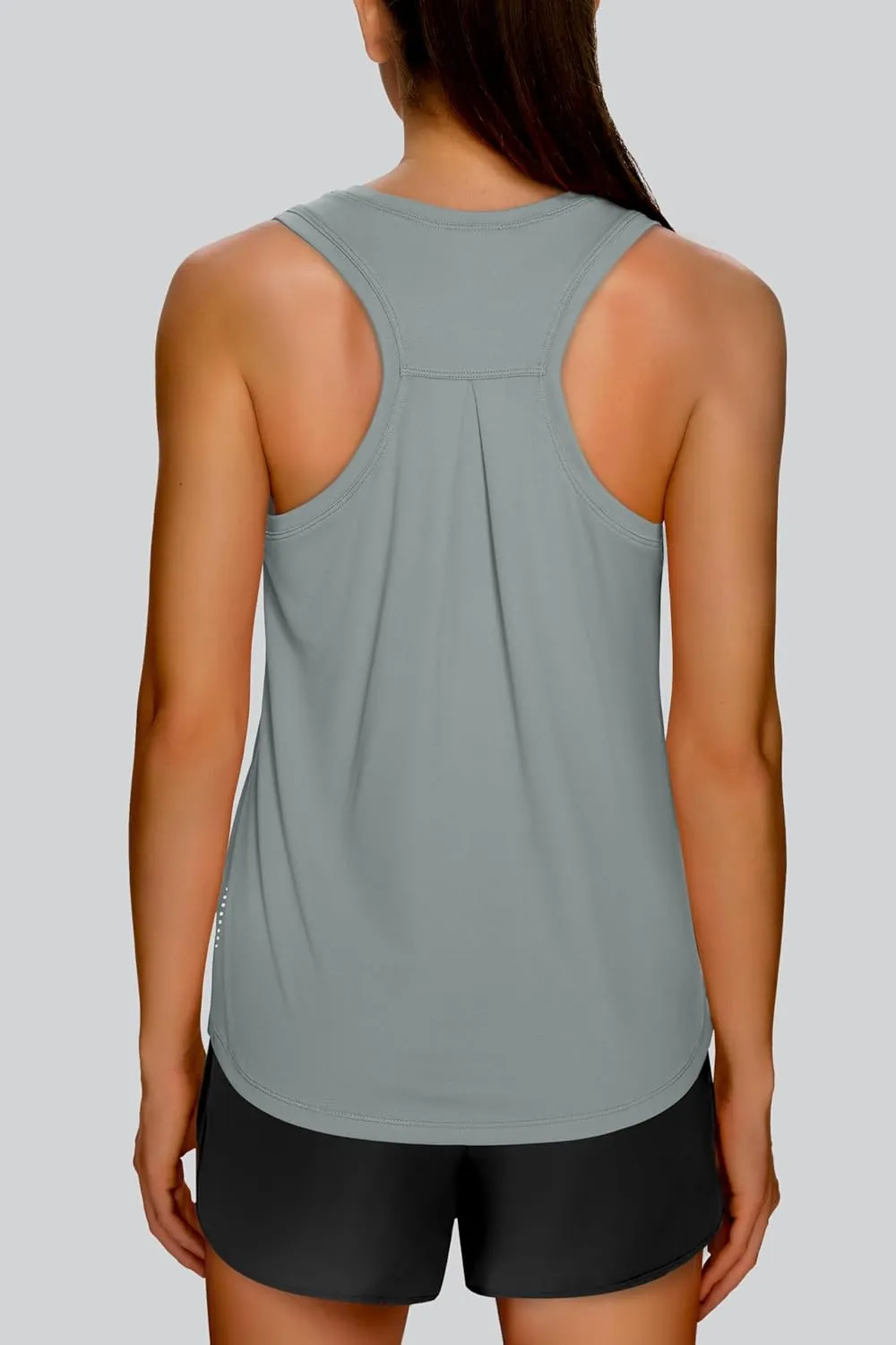 XIEERDUO Tank Top for Women Racerback Sleeveless Workout Tops Loose Fit Yoga Running Gym Shirts for Women